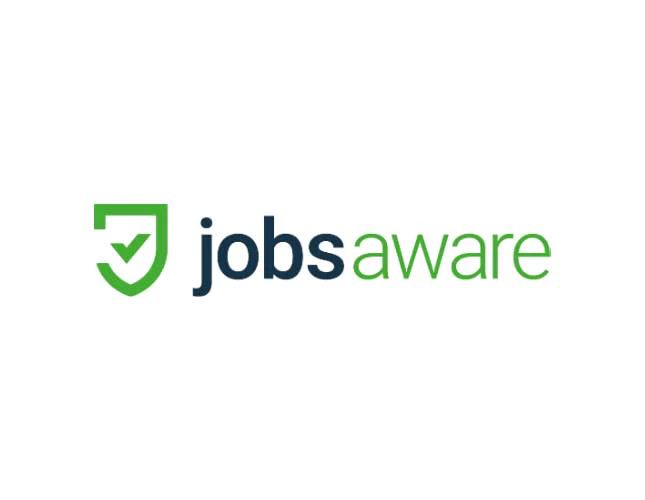 Jobs Aware logo on white