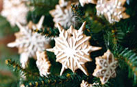 Edible Christmas tree decorations