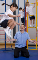 Physical education is an important part of children's education 