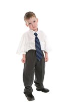Make sure your child's uniform fits properly